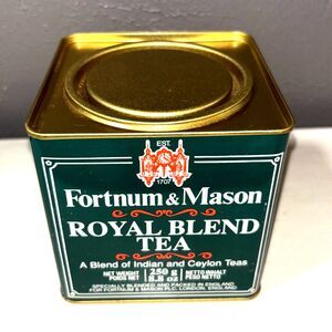Vintage Fortnum & Mason EMPTY Breakfast Tea Tin Excellent Condition